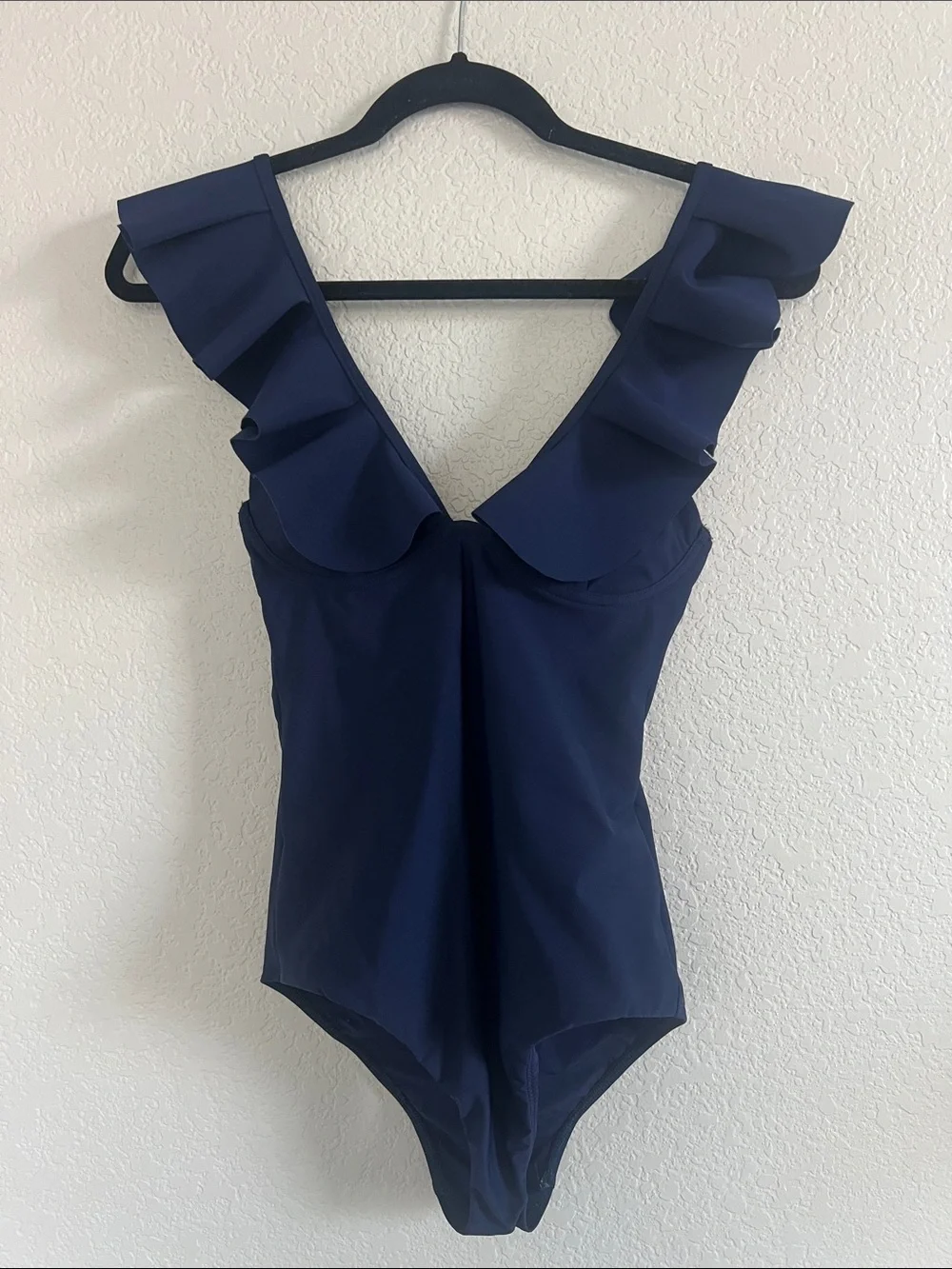 Bondi Born Gabriella Underwire Mal With Ruffle A-C Cup. Size 6